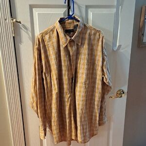 Men's Plaid Shirt in Yellow by Croft & Barrow